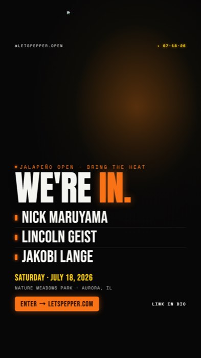 Team announcement card rendered from roster data